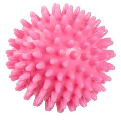 Rehabilitācijas bumba ar smailēm 6cm rozā