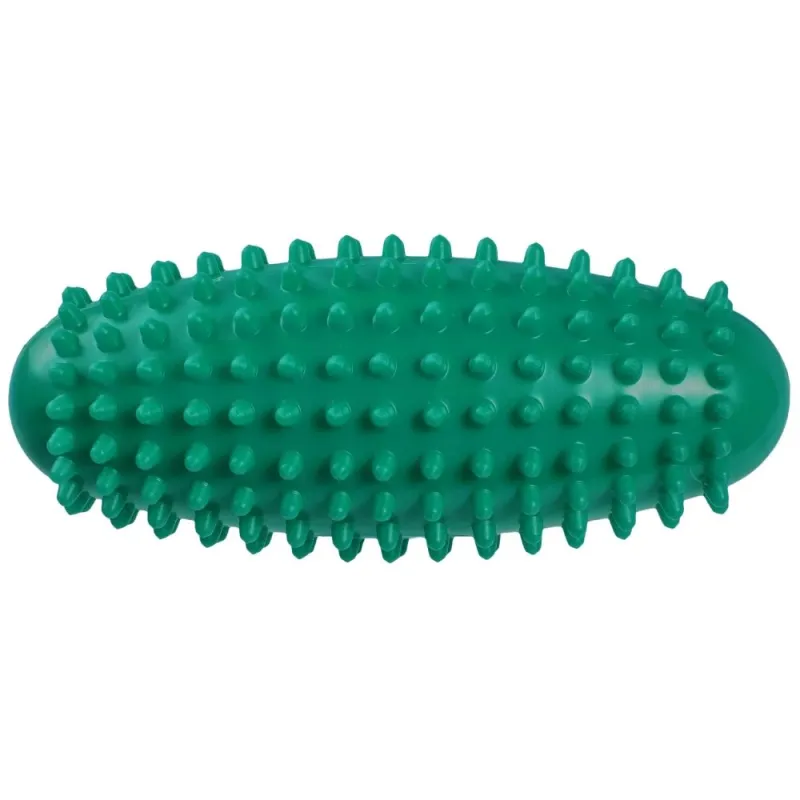 Rehabilitācijas Bumba Gara Ar Tapām 15x7cm Zaļa