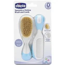 CHICCO Brush and Comb, light blue