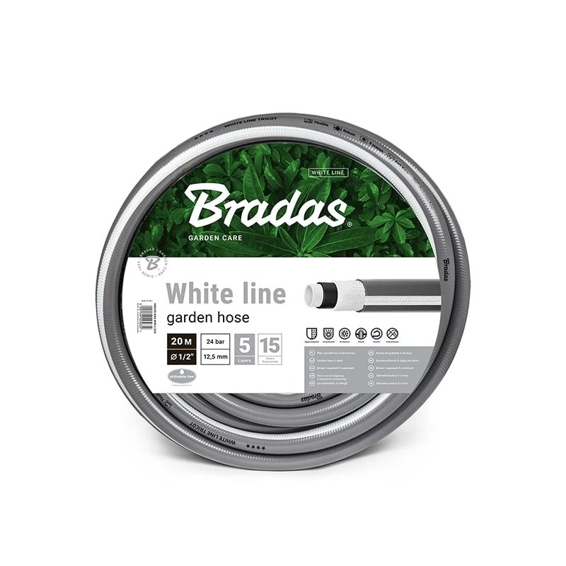 Garden hose WHITE LINE 5-8'-50 m