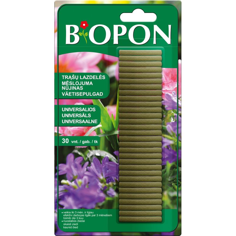 Univ. mēslojums standziņās biopon 1040