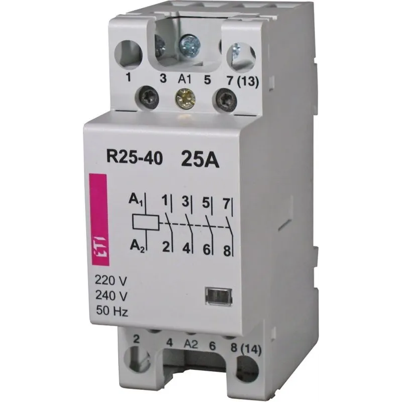 Kontaktors ETI AC-1, 25 A, 3 kW