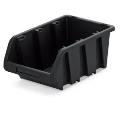 Instrumentu kaste, 19.5 cm x 12 cm x 9 cm, melna krās.-sarkana krās.