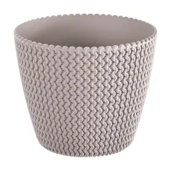 Gėlių vazonas Prosperplast Splofy DSP260, plastikinis, ruda sp.