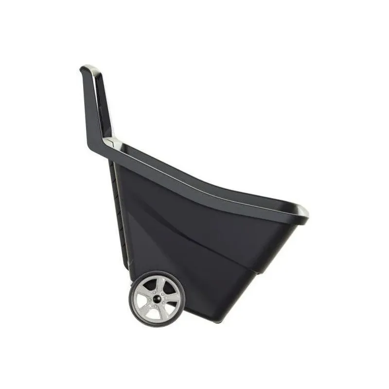 Dārza ratiņi Prosperplast Load & Go III, plastmasa, melna krās., 95 l