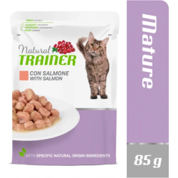 NT MATURE SALMON BUSTA 85G - KONSERVI AR LASI VECĀKIEM KAĶIEM ,12gb,