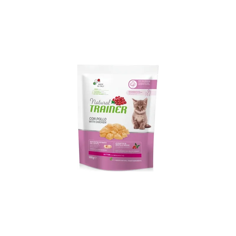 Nt kitten with chicken 300g - sausā barība ar vistu kaķēniem