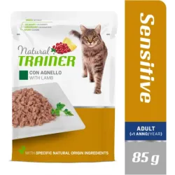 NT SENSITIVE LAMB BUSTA 85G - KONSERVI AR JĒRU PIEAUGUŠIEM JUTĪGIEM KAĶIEM ,12gb,