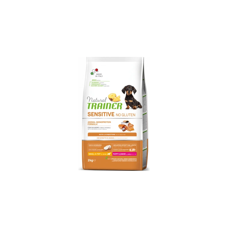 NT DOG Sensitive no gluten Puppy&Junior Mini S&R 60gr
