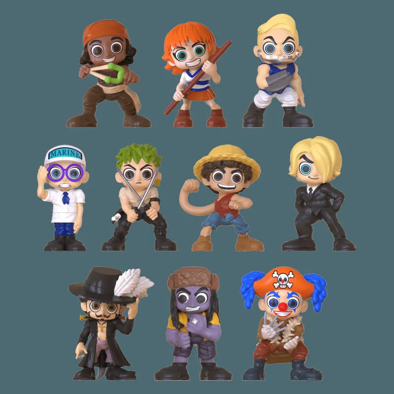 ONE PIECE Mini figūriņa necaurspīdīgā iepakojumā, 5 cm