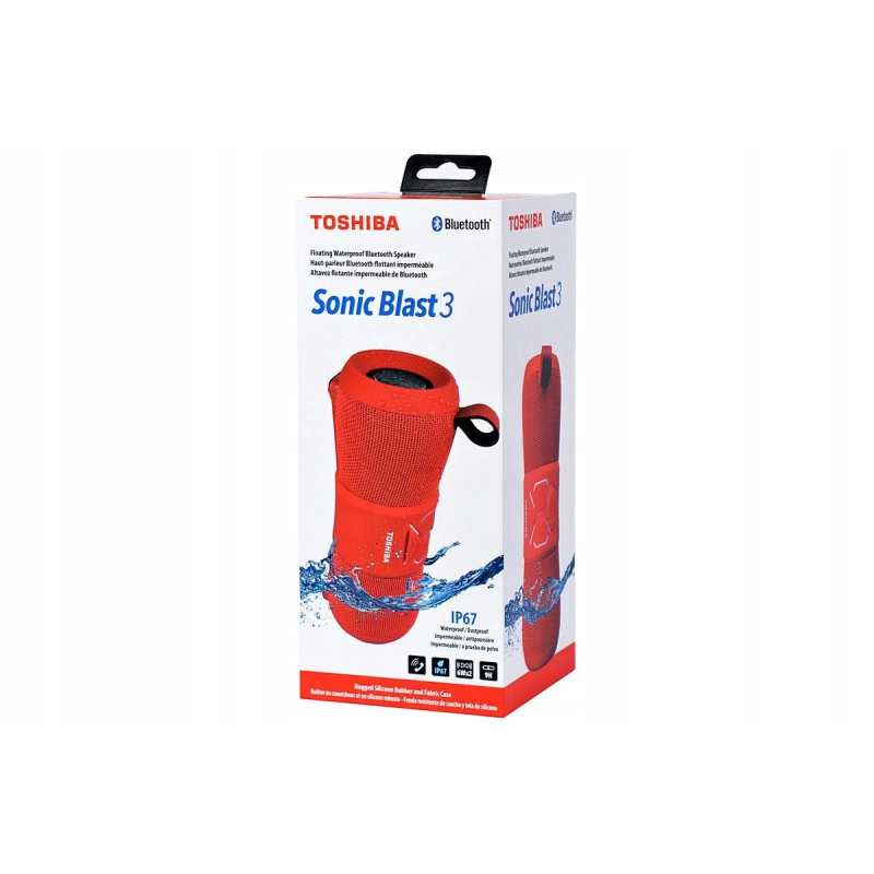 Toshiba Sonic Blast 3 TY-WSP200 Red