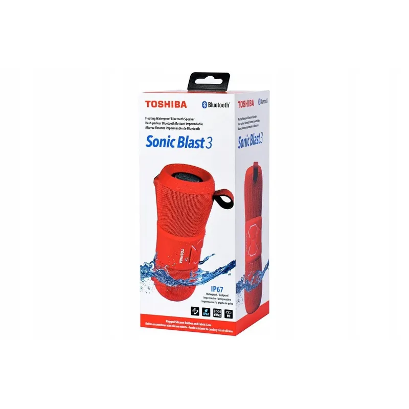 Toshiba Sonic Blast 3 TY-WSP200 Red
