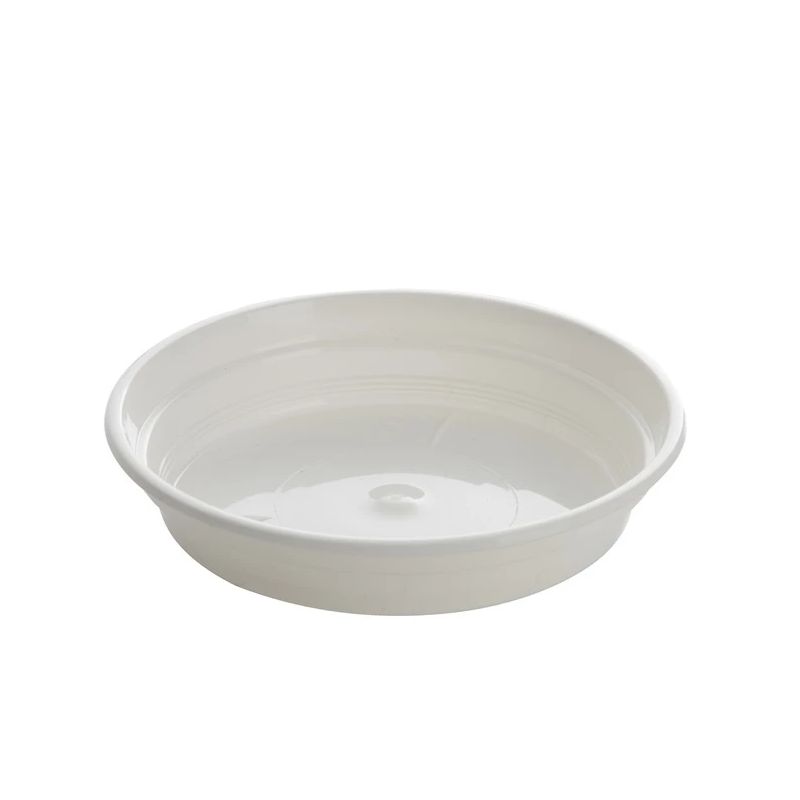 Paliktnis puķu podam upo11 11cm balts