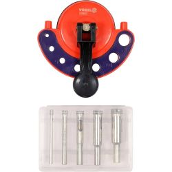 Deimantinių grąžtų komplektas su laikikliu