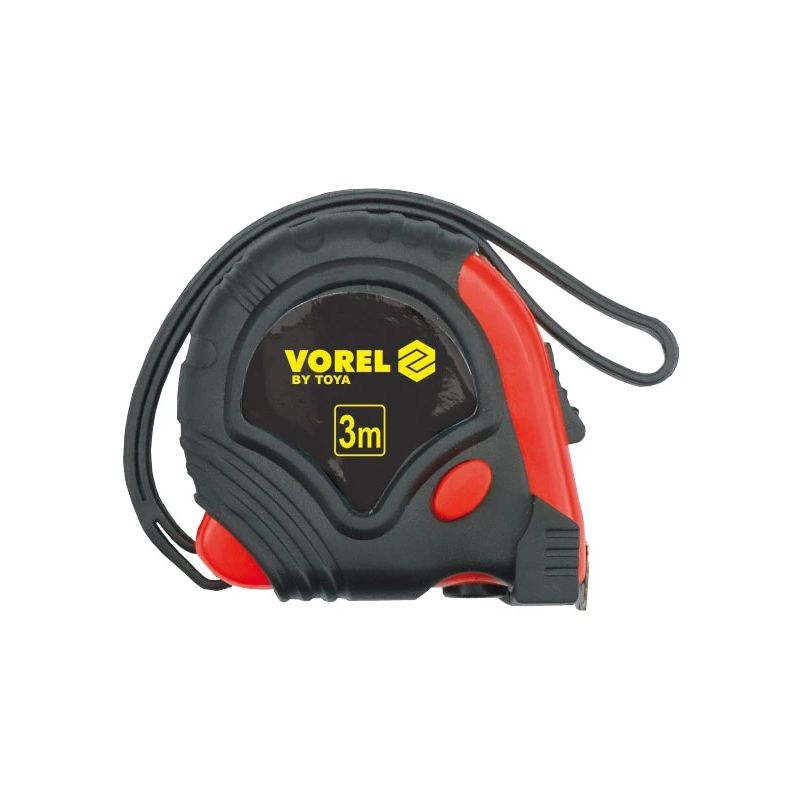 Mērlente ar 3 fiks. 7.5 m x 25 mm