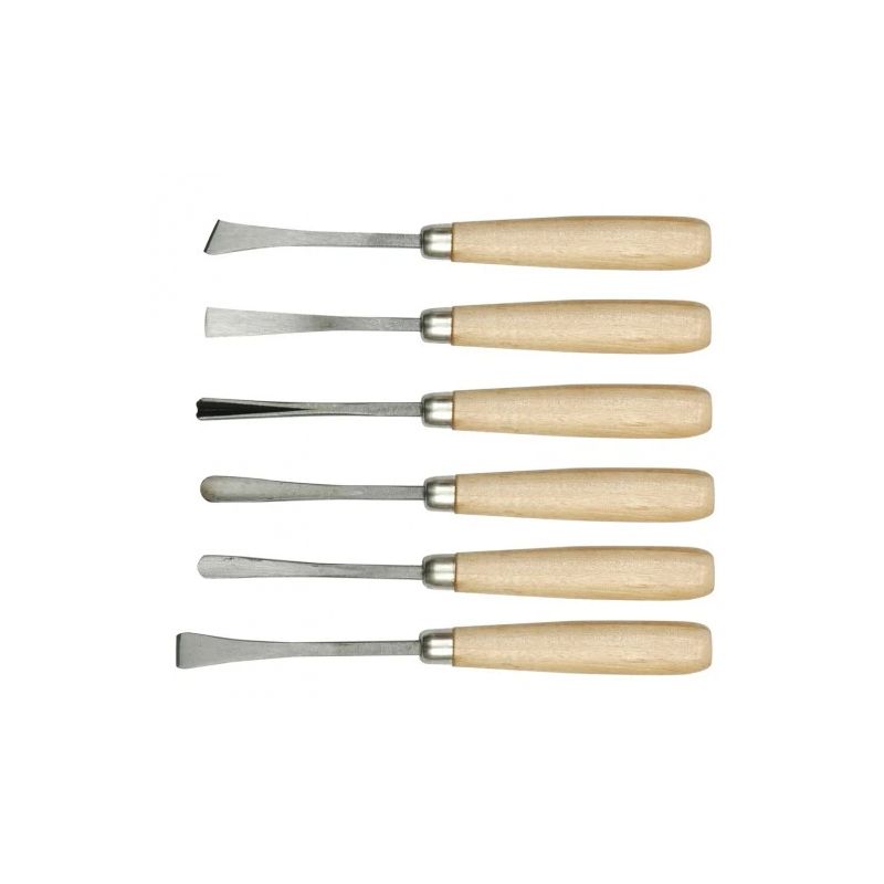 Kaltu komplekts 6 gab., koka rokturis