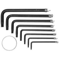 Atslēgu TORX komplekts 8 gab., T10-T40