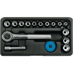 Uzmaucamo galviņu komplekts 1-4' 16 gab.