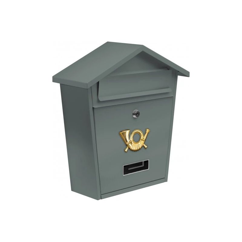 Pastkastīte 380x320x105mm. pelēks