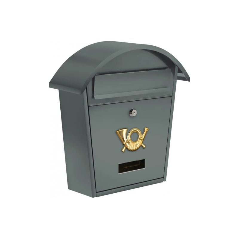 Pastkastīte 380x320x105mm. pelēks