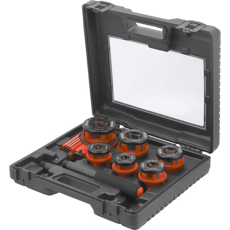 Ratchet die stocks 1-4, 3-8, 1-2, 3-4, 1, 5-4