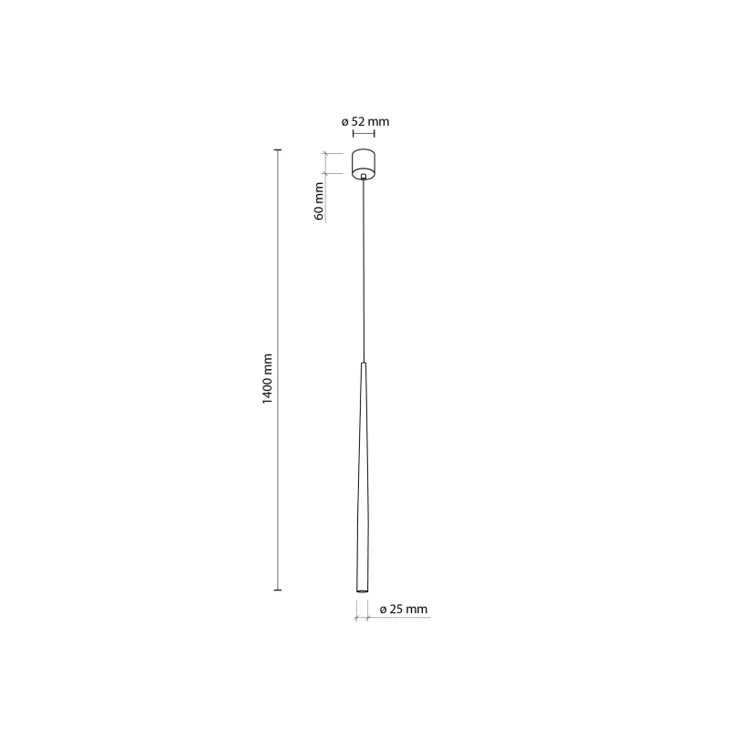 Lampa karināms TK Lighting Piano 10116, G9, 1 x 8 W