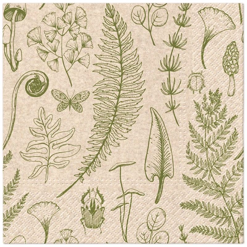 Salvetes. 330 mm x 330 mm. 20 gab.