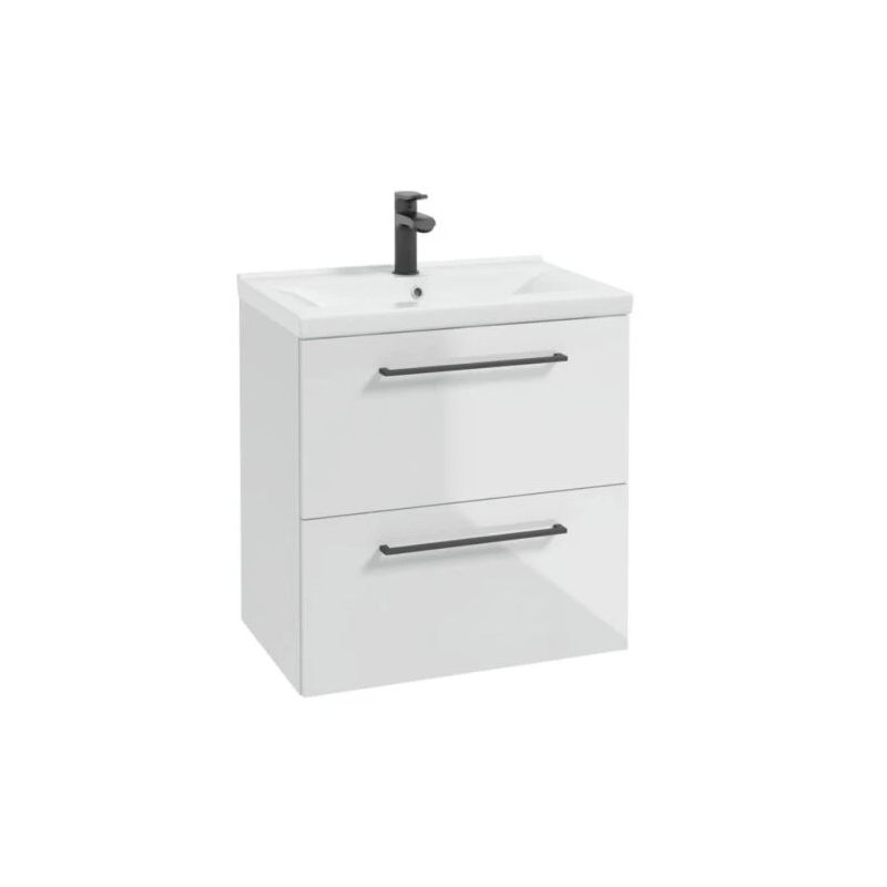 Washbasin cabinet Metro D60 + plan 60
