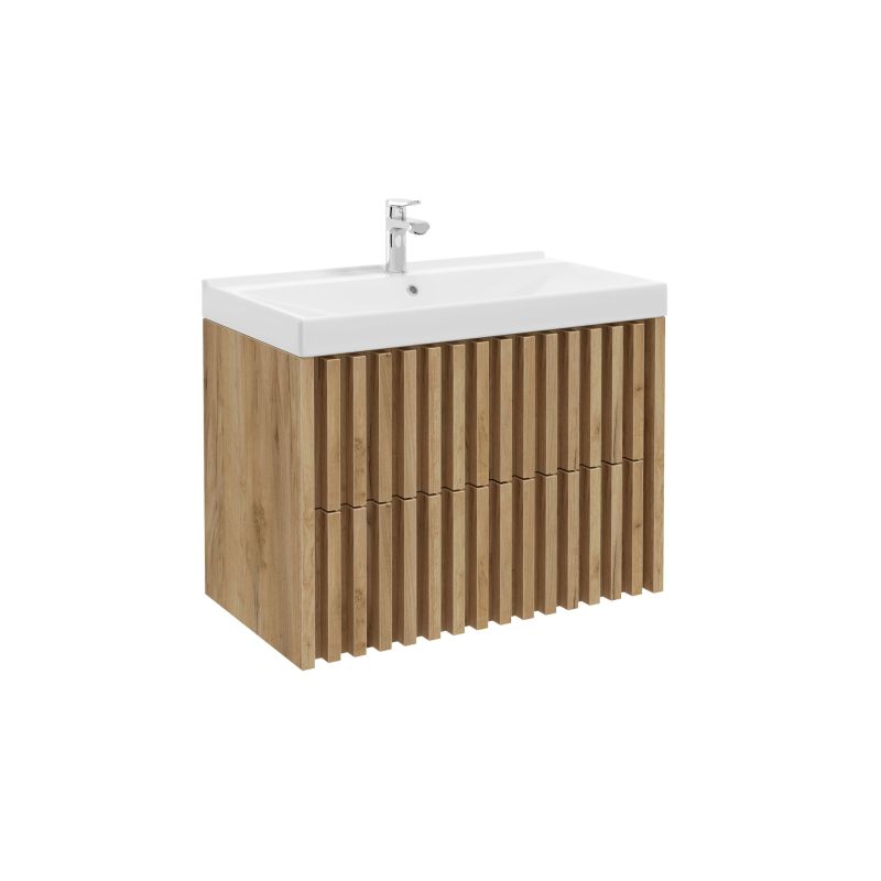 Vannas skapis Tripoli ar izlietni 80 ozols