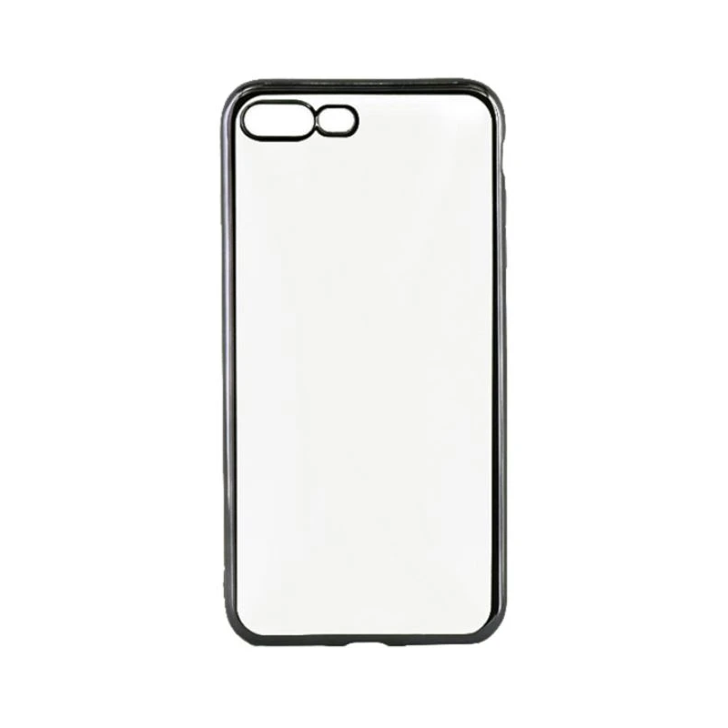 Tellur Cover Silicone for iPhone 7 Plus black edges