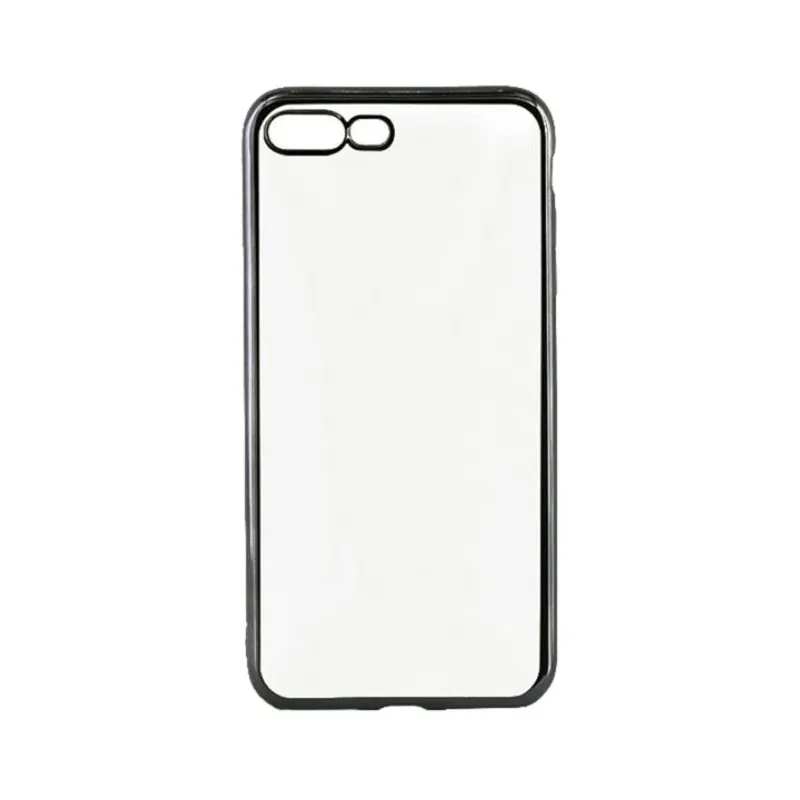 Tellur Cover Silicone for iPhone 7 Plus black edges