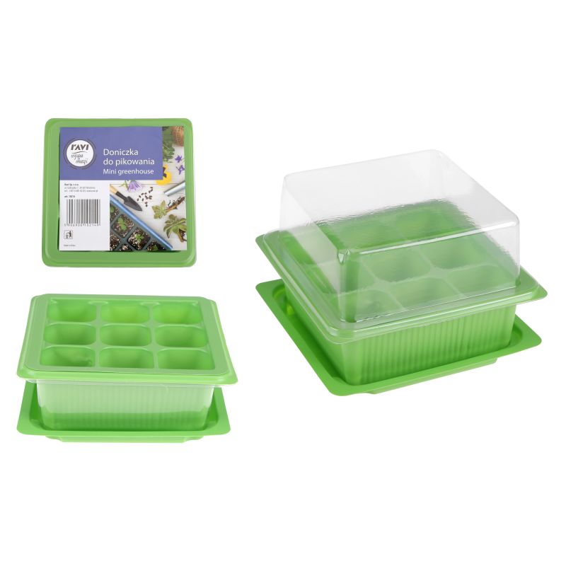 Podiņš sēklām plastmasas