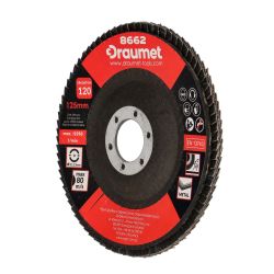 Vēdekļveida slīp.disks D125x22 mm, P120