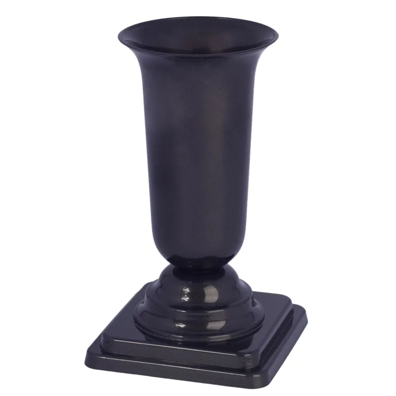 Kapu vāze Form Plastic Dama 1062, 34.5 cm, pelēka krās.