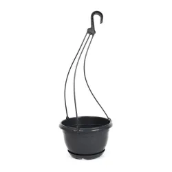 Висячий цветочный горшок Form Plastic Malta 2502, пластик, серый цв.