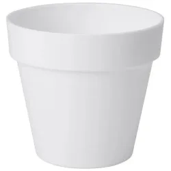 Puķu pods Form Plastic Ibiza Soft Mat 4160, plastmasa, balta krās.