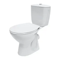 Unitazas, pastatomas Cersanit President 10, su dangčiu, 375 mm x 645 mm