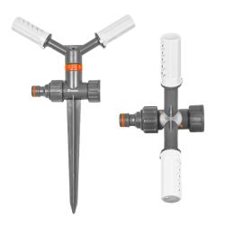 Rotējošs laistītājs DUO WHITE LINE