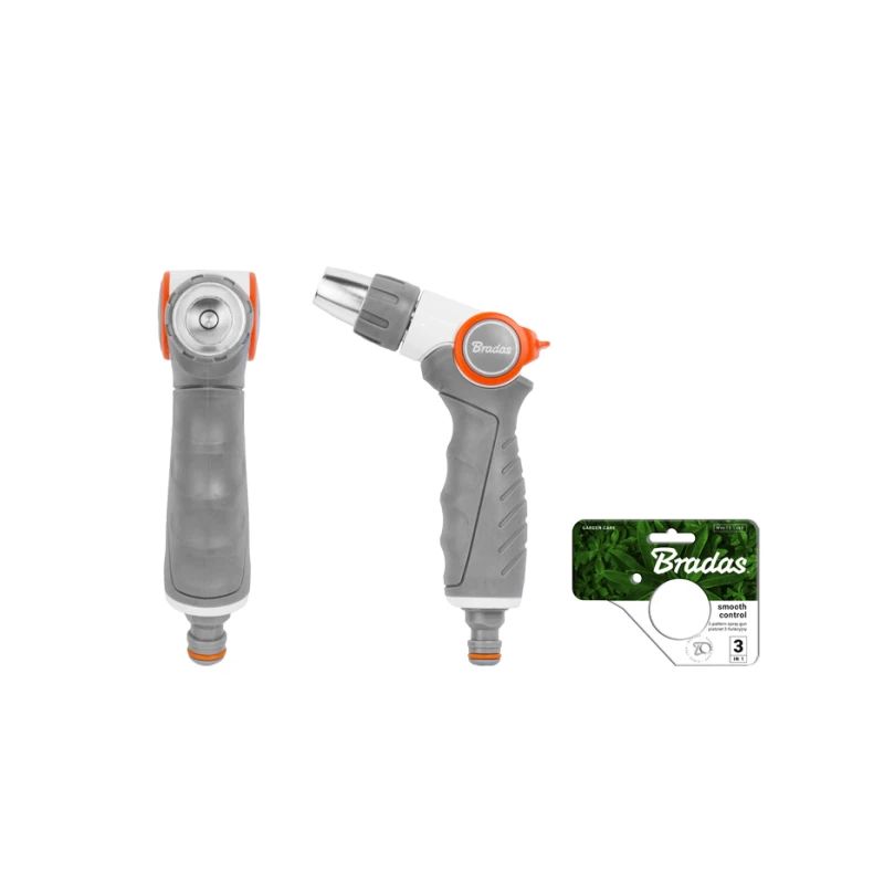 Regulējama metāla laistīšanas pilstole WHITE LINE-SMOOTH CONTROL