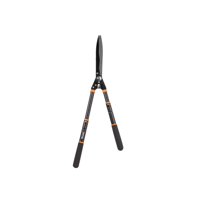 Teleskopiskās dzīvžogu šķēres, viļņains asmens 25 cm