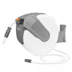 Automatic hose reel set WHITE LINE 1-2 35m - colour box