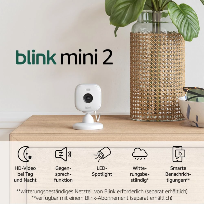 Amazon Blink Mini 2 White