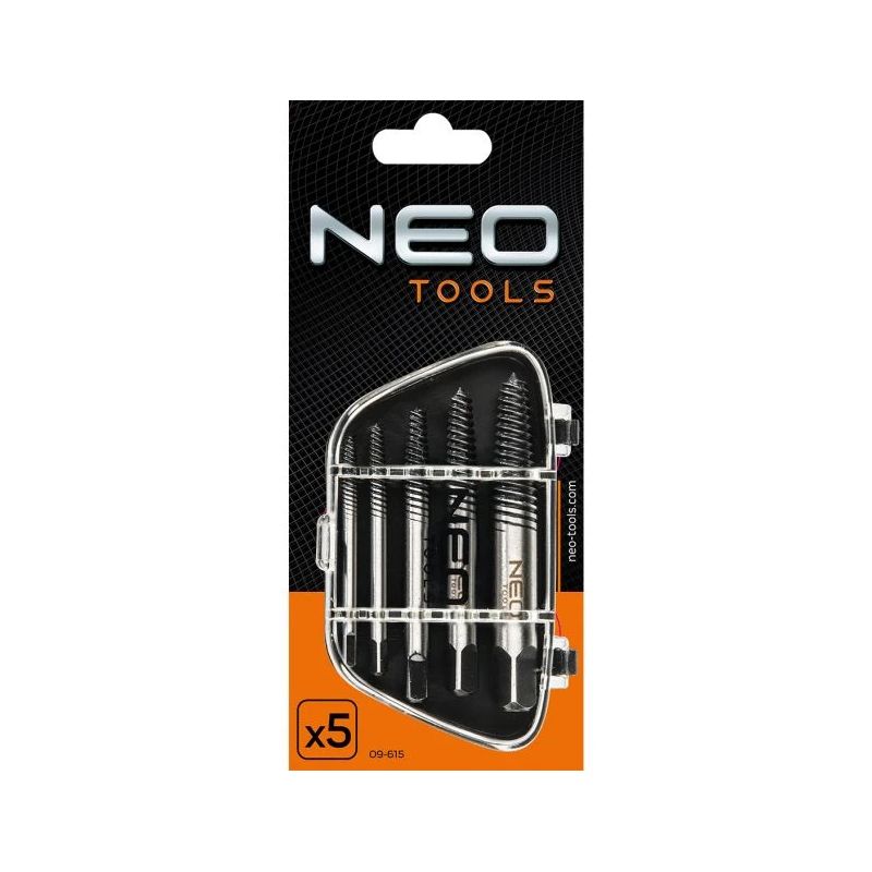 Ekstraktoru komplekts 5 gab.