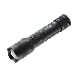 Kabatas lukturis 10W, 1000 lm, 250m, LED Osram P9, IPX4, 2200mAh 3.7 Li-ion