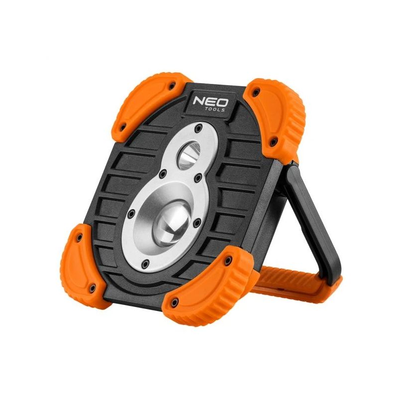 Prožektors 10+3W, 750+250lm, LED CREE XPG+COB, powerbank, 2600mAh 3.7 Li-ion