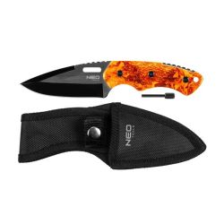 Knife full-tang tactical 20 cm + tinder