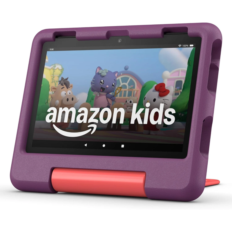 Amazon Fire HD8 Kids Tablet ,2024, 3GB-32GB Grape