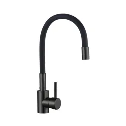 Кухонный смеситель Invena Prata, черный