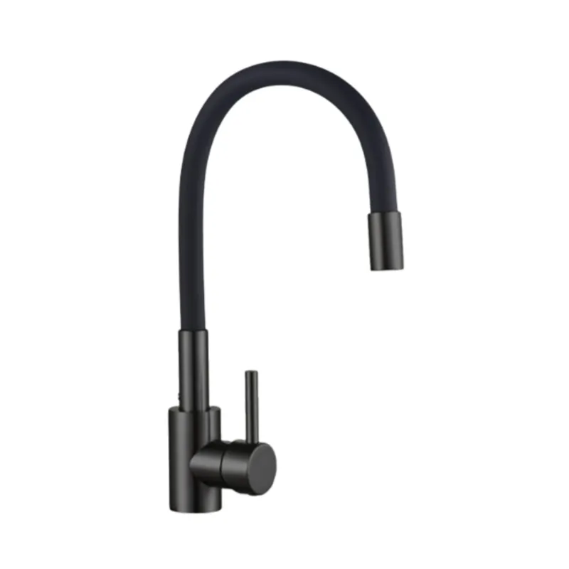 Virtuves jaucējkrāns Invena Prata, melna