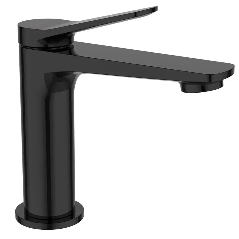 Izlietņu jaucējkrāns Invena Nestos BU-97-004-V, melna